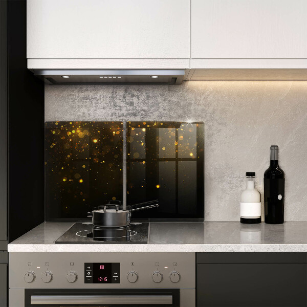 De vidrio templado Brillo dorado