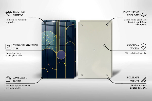 De vidrio templado Tema abstracto