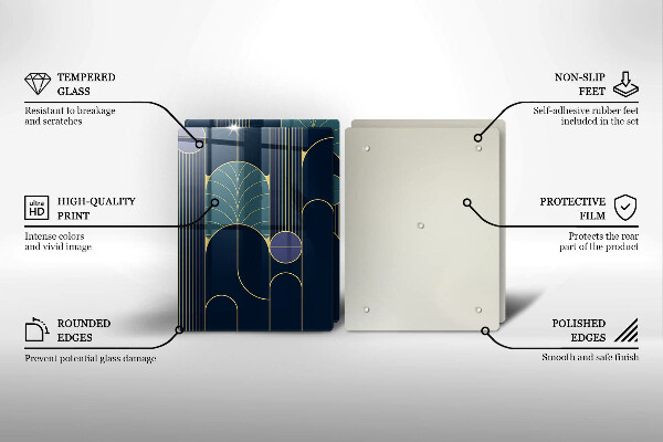 De vidrio templado Tema abstracto