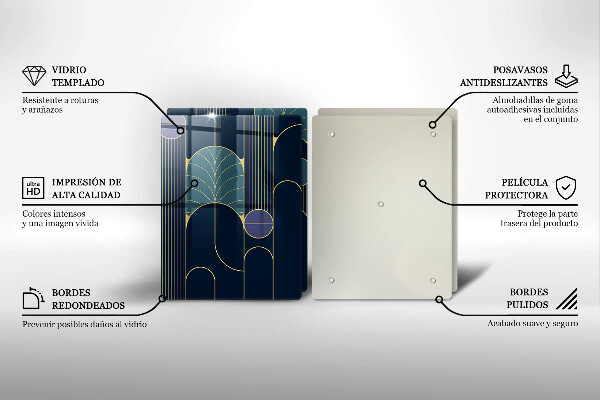 De vidrio templado Tema abstracto