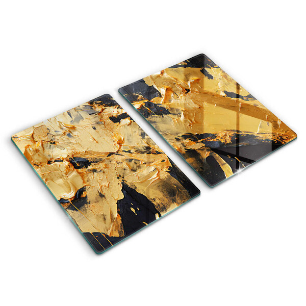 De vidrio templado Textura de pintura elegante