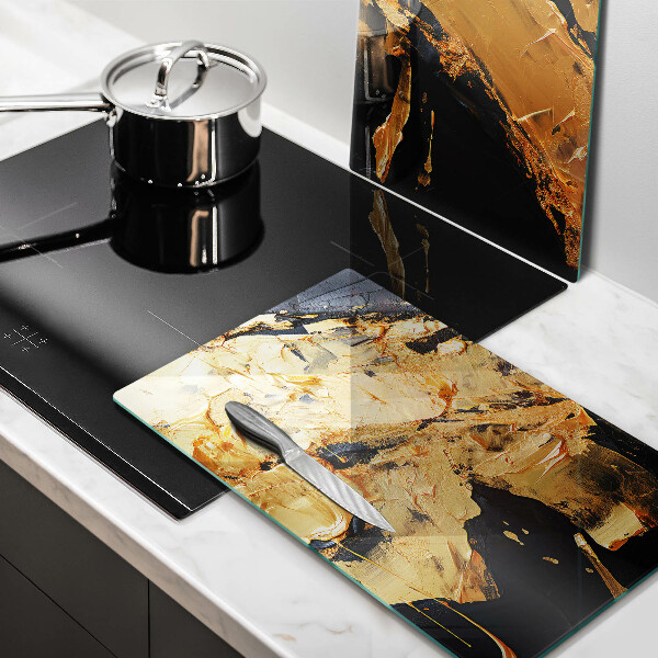 De vidrio templado Textura de pintura elegante