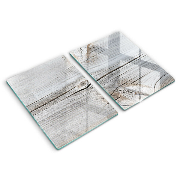 De vidrio templado Estructura de madera brillante