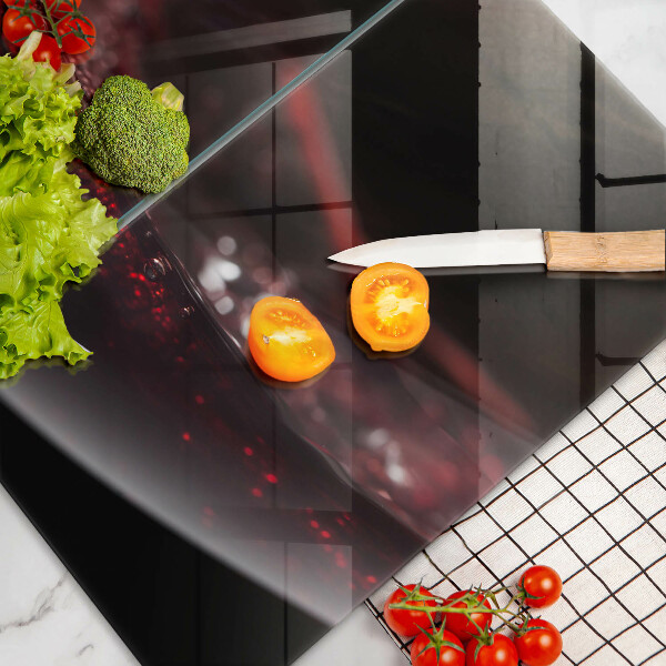 De vidrio templado Vino tinto en una copa