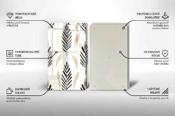 De vidrio templado Plantas bohemias