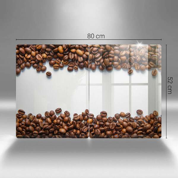 De vidrio templado Granos de café