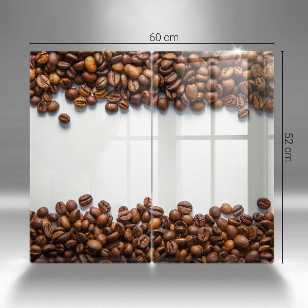 De vidrio templado Granos de café