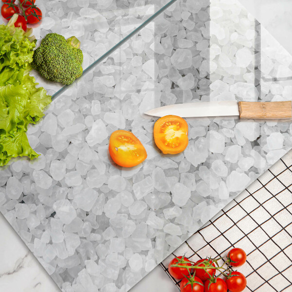 De vidrio templado Cristales de sal