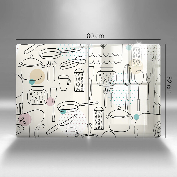 De vidrio templado Accesorios de cocina