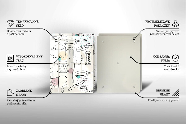 De vidrio templado Accesorios de cocina