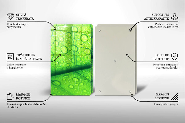 De vidrio templado Primer plano de una hoja