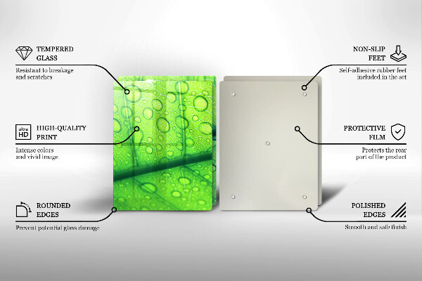 De vidrio templado Primer plano de una hoja