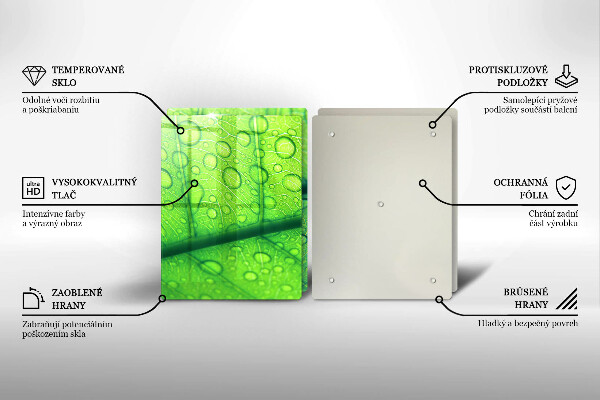 De vidrio templado Primer plano de una hoja