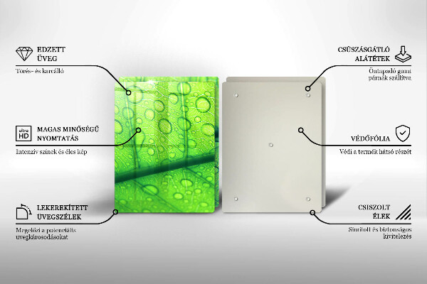 De vidrio templado Primer plano de una hoja