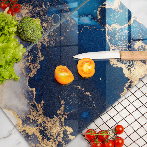 De vidrio templado Abstracción de mármol