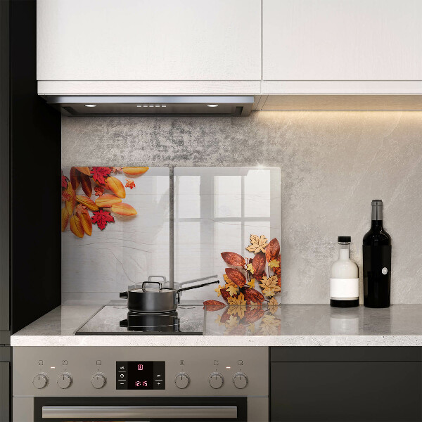 De vidrio templado Hojas de otoño