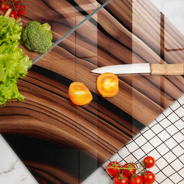 De vidrio templado Estructura de madera