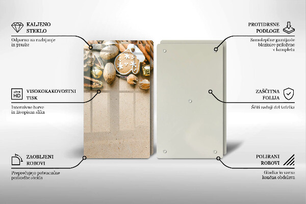 De vidrio templado Decoraciones de navidad