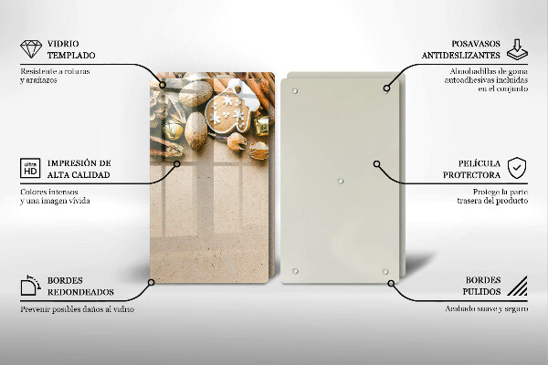 De vidrio templado Decoraciones de navidad