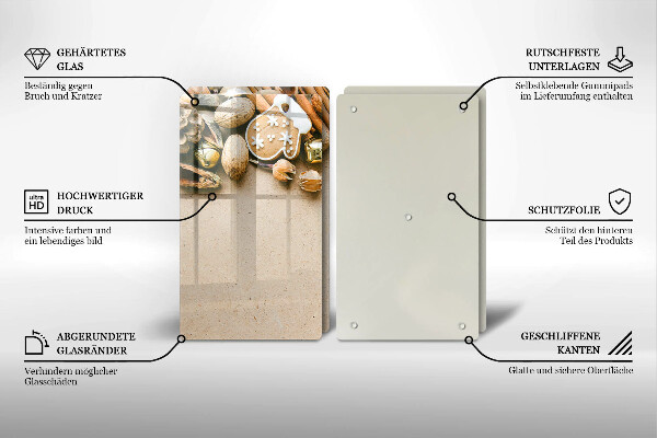 De vidrio templado Decoraciones de navidad