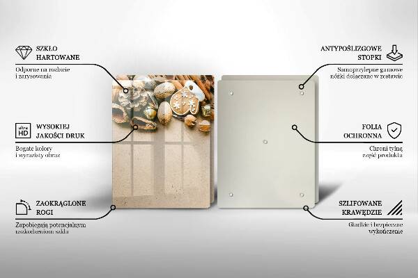 De vidrio templado Decoraciones de navidad