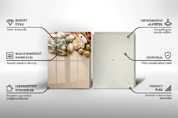 De vidrio templado Decoraciones de navidad