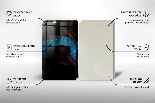 De vidrio templado Cielo estrellado