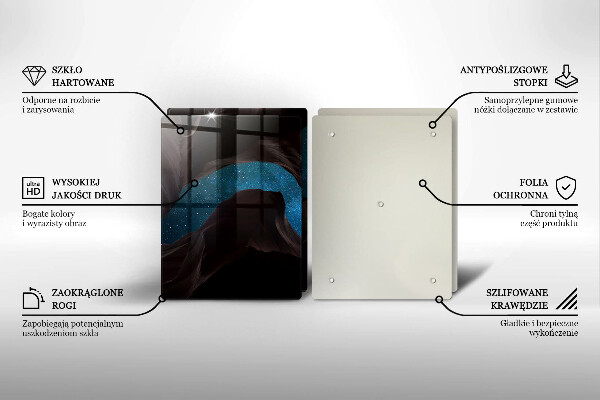 De vidrio templado Cielo estrellado