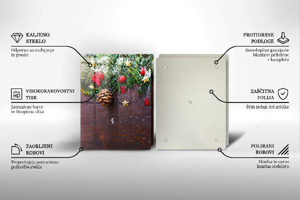 De vidrio templado Decoración navideña