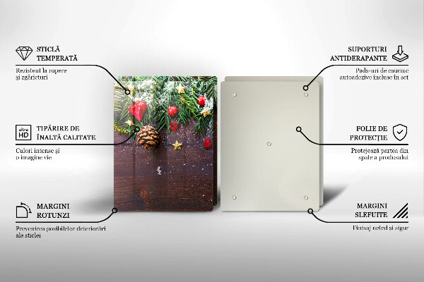 De vidrio templado Decoración navideña