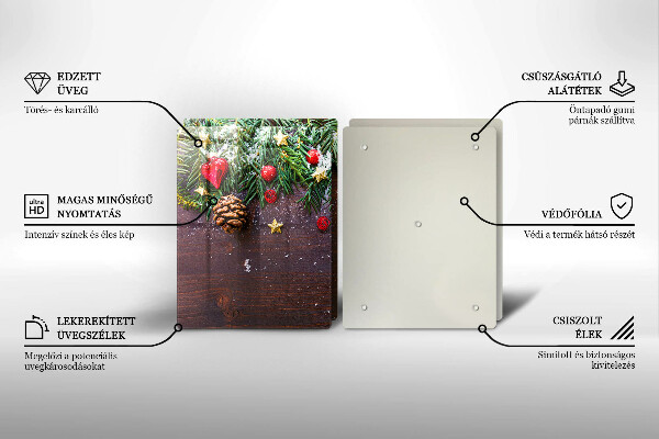 De vidrio templado Decoración navideña