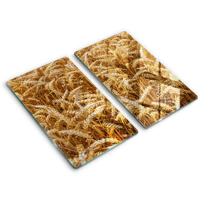 De vidrio templado Campo de grano