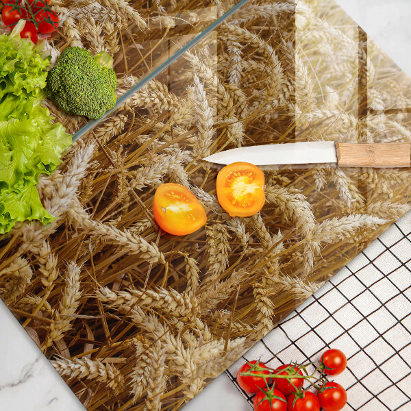 De vidrio templado Campo de grano