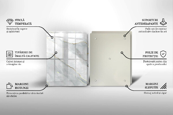 De vidrio templado Textura de piedra