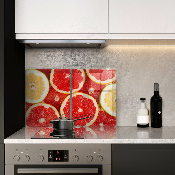 De vidrio templado Rodajas de pomelo