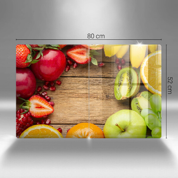 De vidrio templado Fruta fresca