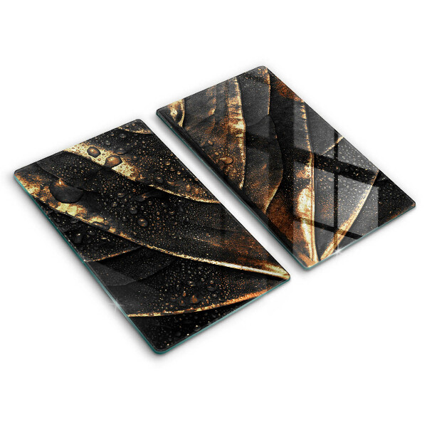 De vidrio templado Hoja de oro
