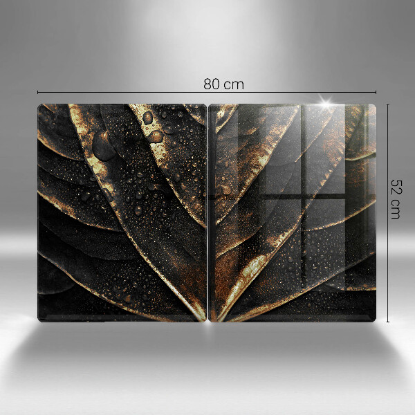 De vidrio templado Hoja de oro