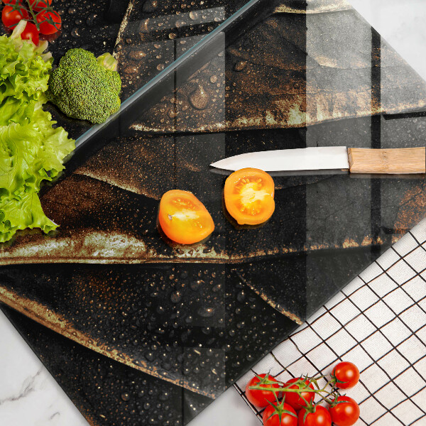 De vidrio templado Hoja de oro