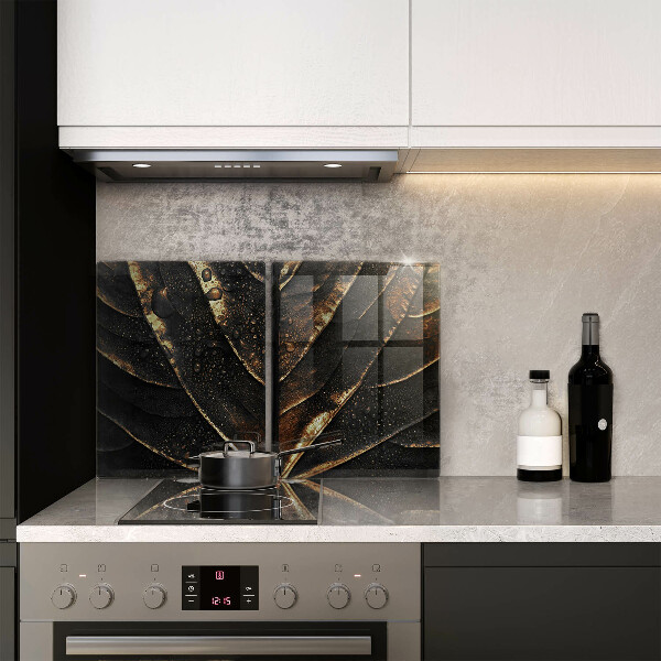 De vidrio templado Hoja de oro