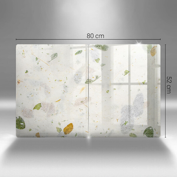 De vidrio templado Hojas cayendo