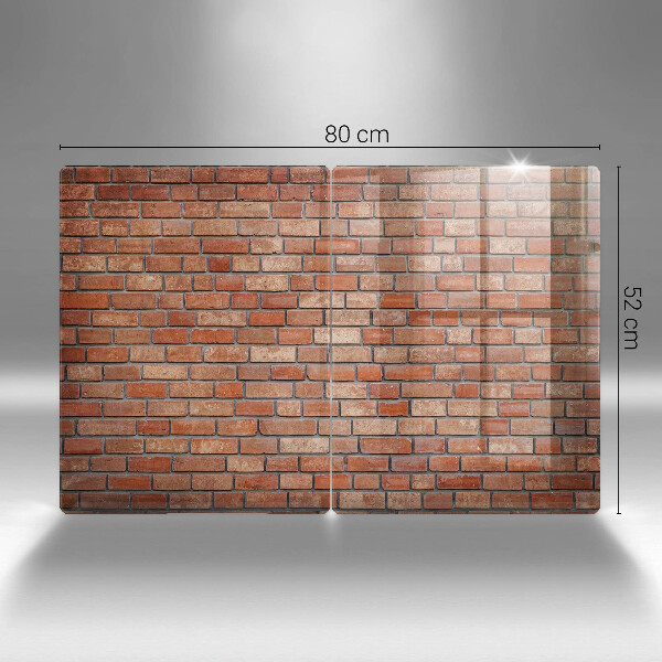 De vidrio templado Pared de ladrillo