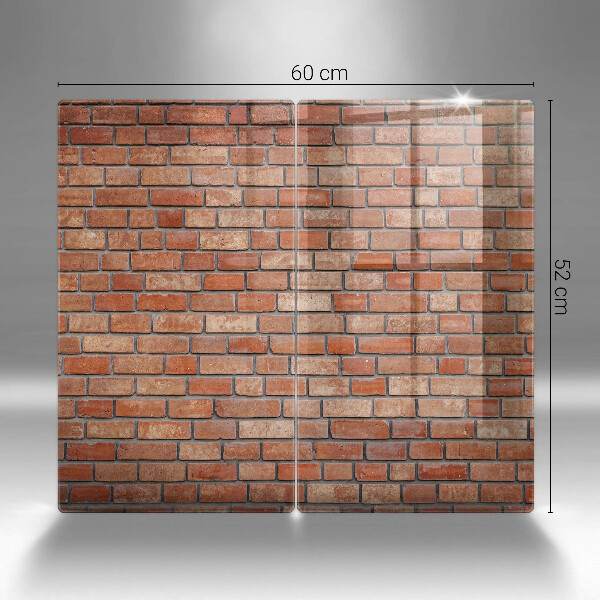 De vidrio templado Pared de ladrillo