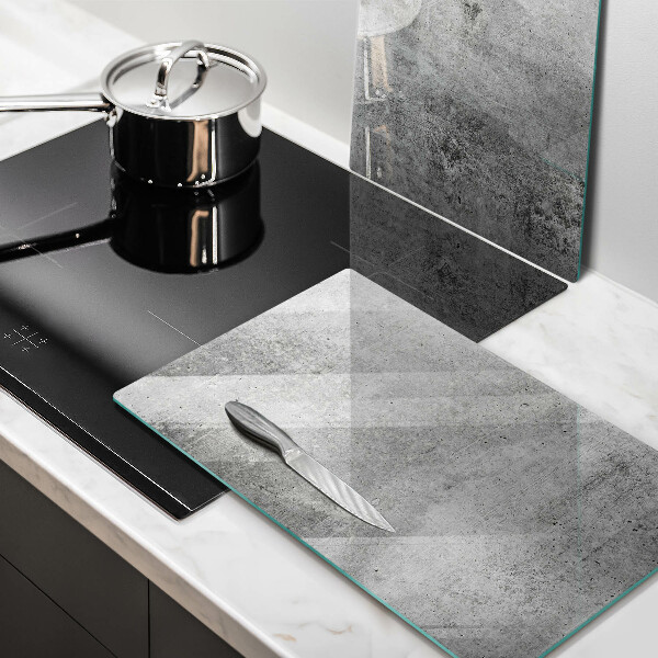 De vidrio templado Textura de hormigón