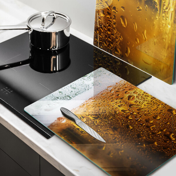 De vidrio templado Vaso de cerveza mojado