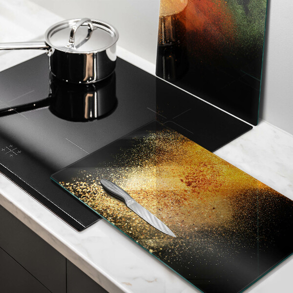 De vidrio templado Especias coloridas