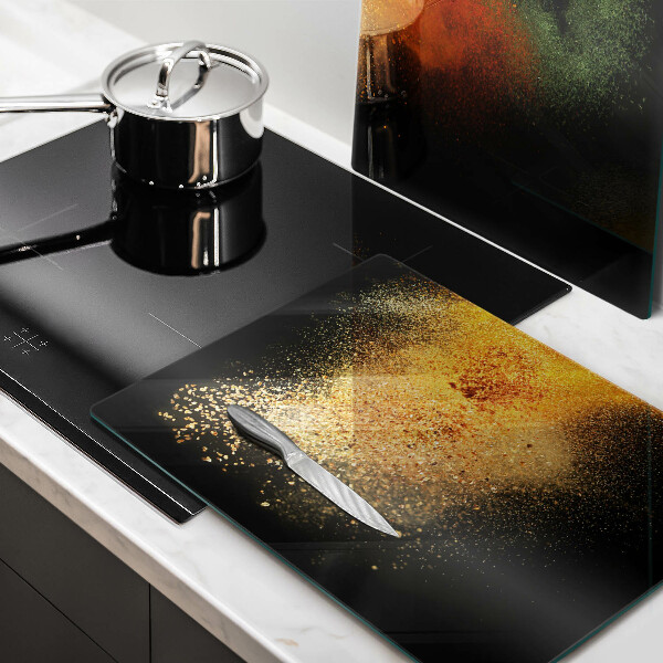 De vidrio templado Especias coloridas