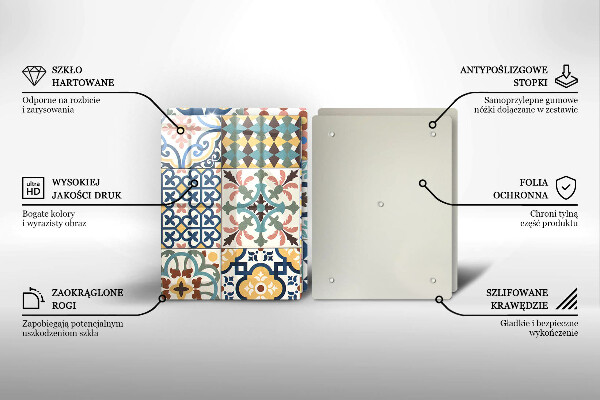 De vidrio templado Azulejos decorativos