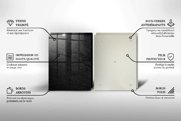 De vidrio templado Textura de roca