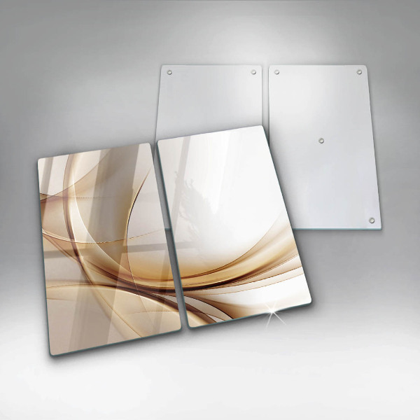 De vidrio templado Formas abstractas